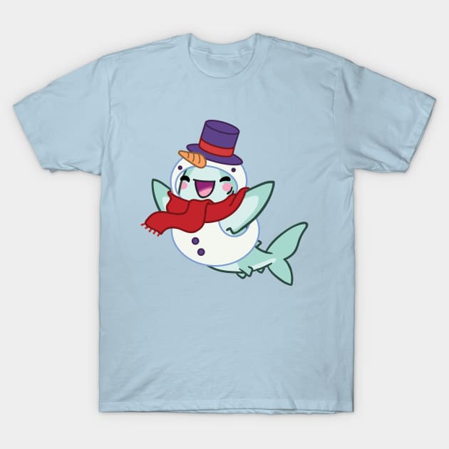 Byte's Costume: Snowman T-Shirt by bytesizetreasure